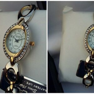Omax Ladies Bracelet Watch Replica (Oval Shaped Dial)