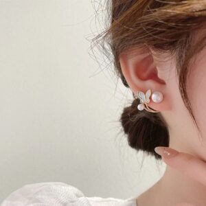 Pearl Butterfly Earring