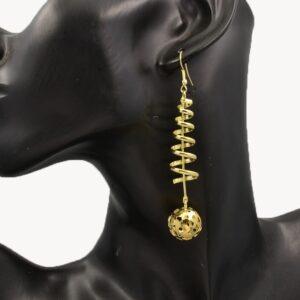 Hollow Drop Earrings