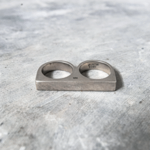Punk Double Finger Ring