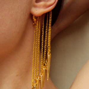 Spike Chain Earcuff