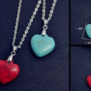 Heart Shape Stone Necklace