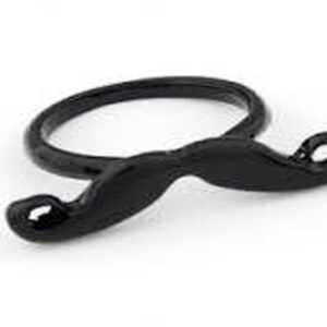 Black Mustach Ring
